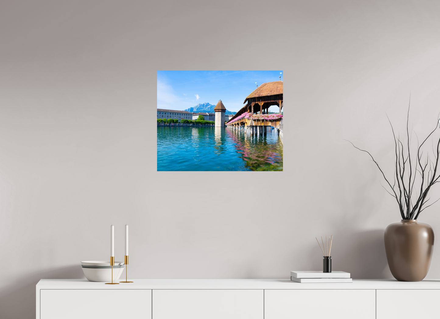 25 x 20″, Fuji Crystal DP II Glossy The Chapel Bridge