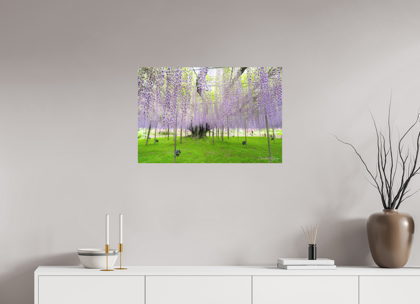 30 x 20″, Hahnemühle Photo Rag Bright White The Great Wisteria