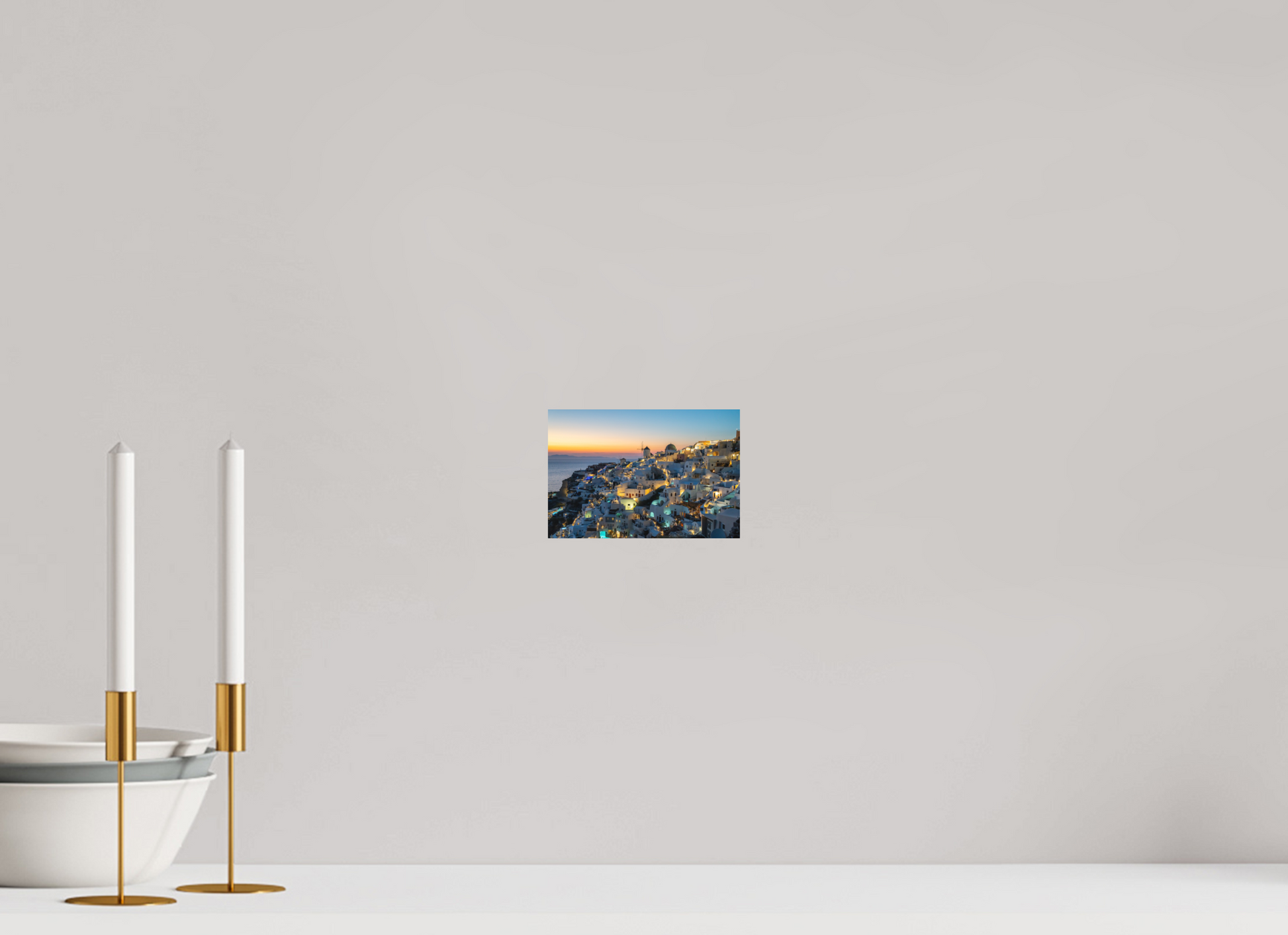 6 x 4″, Hahnemühle Photo Rag Bright White Serene Santorini