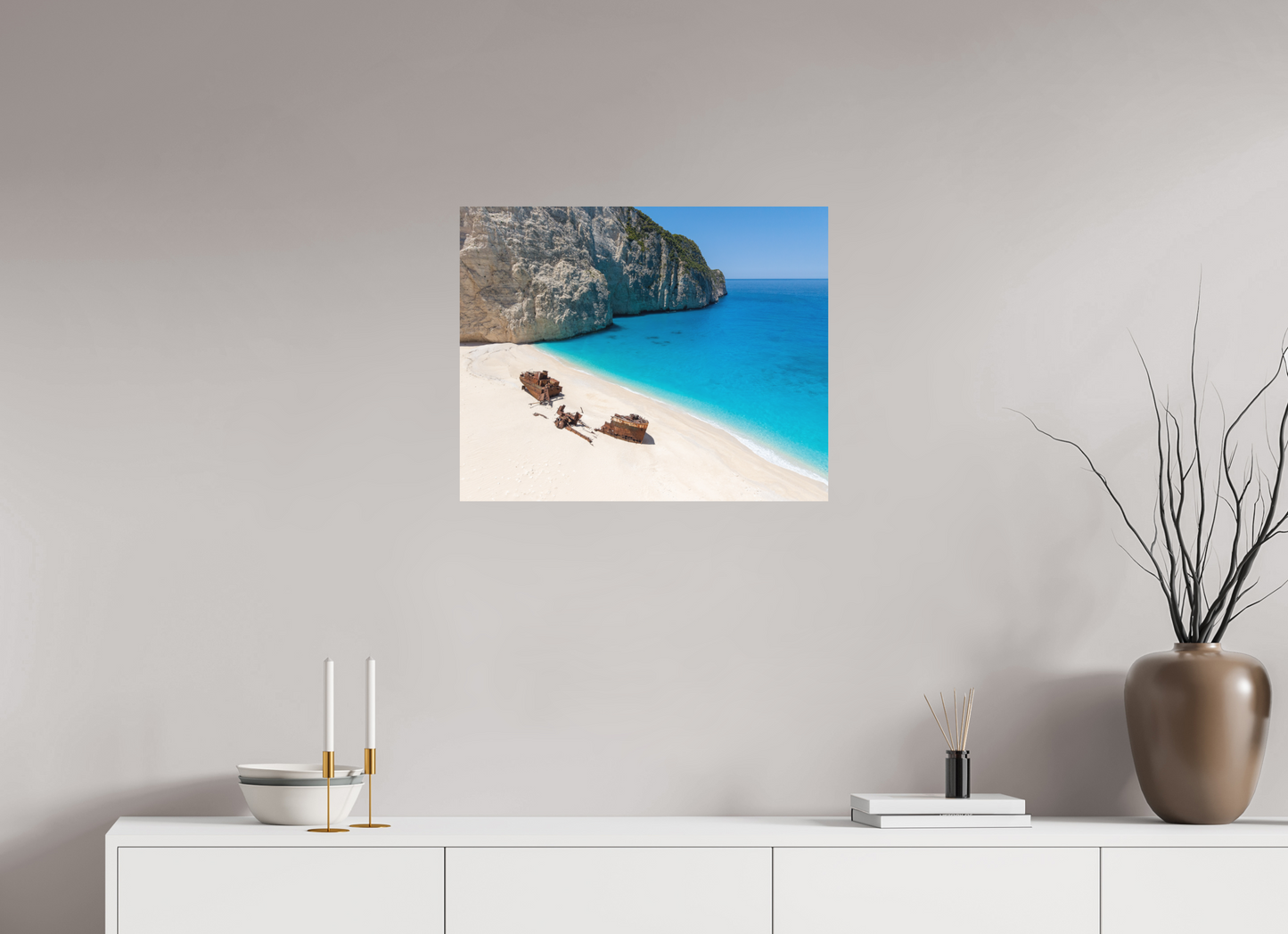 25 x 20″, Hahnemühle Photo Rag Bright White Shipwreck Beach