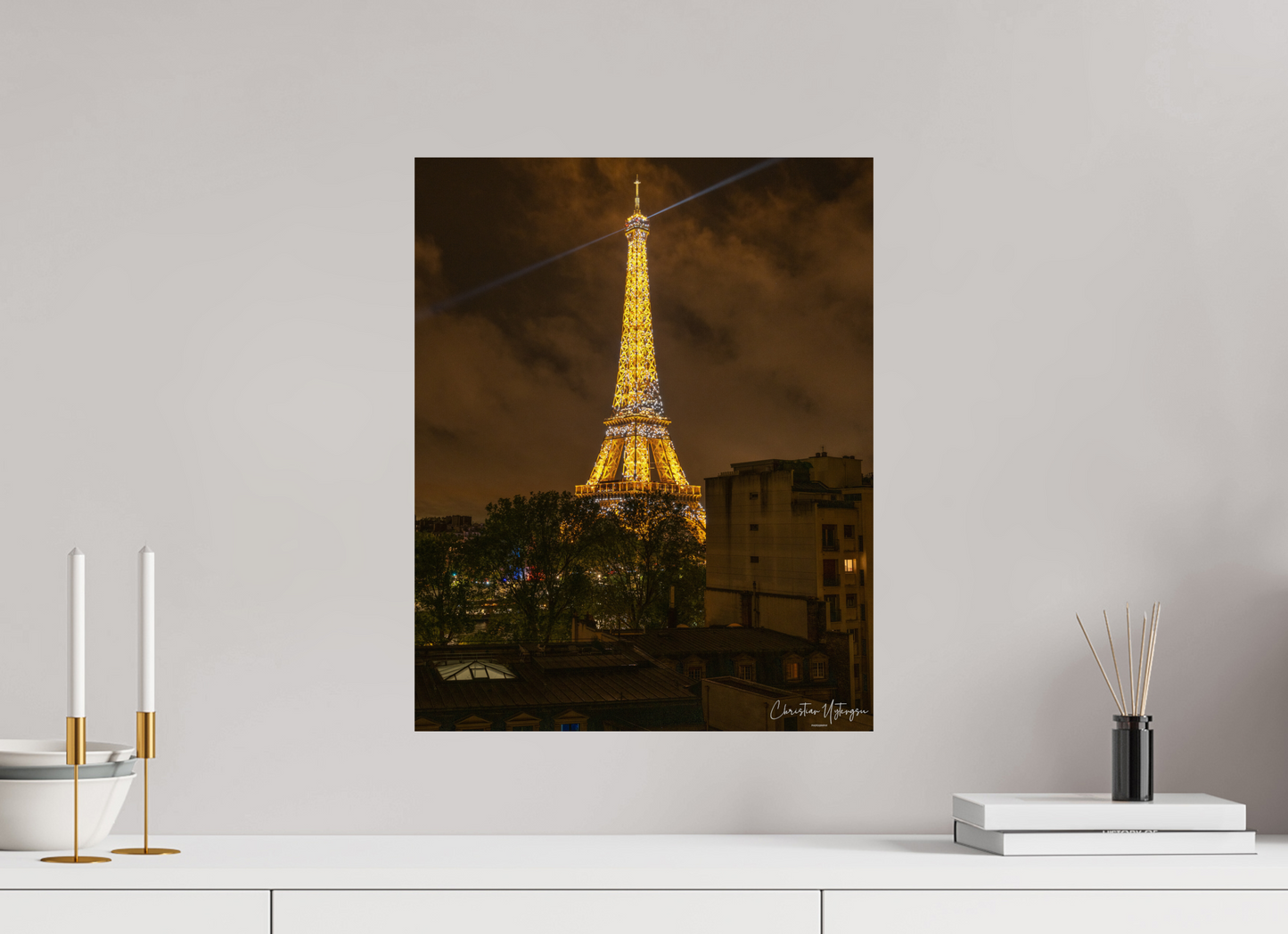 16 x 20″, Fuji Crystal DP II Glossy Spark of Paris