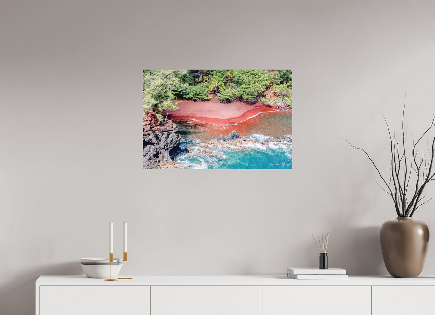 30 x 20″, Hahnemühle Photo Rag Bright White Scarlet Sands