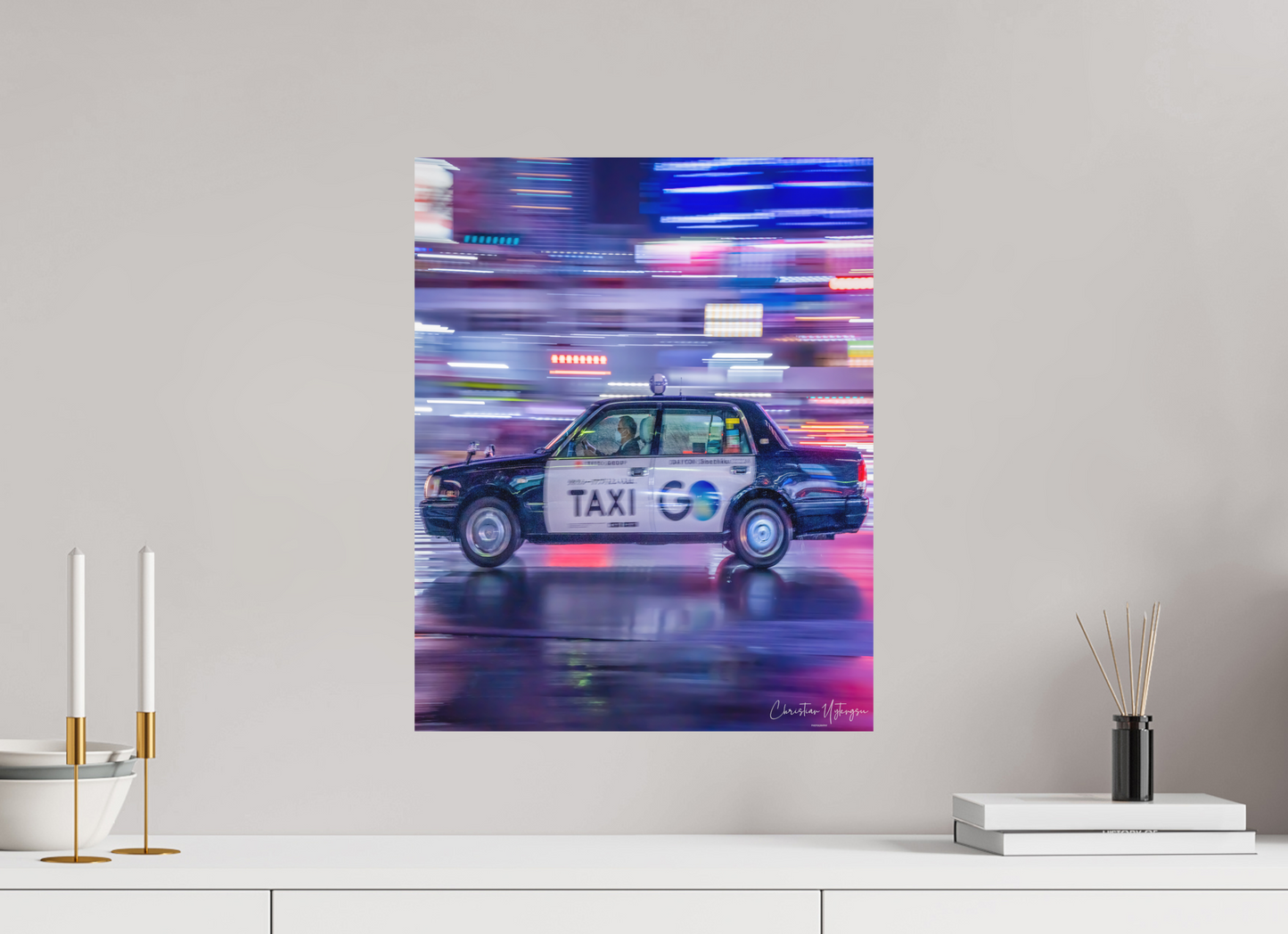 16 x 20″, Hahnemühle Photo Rag Bright White Taxi Driver