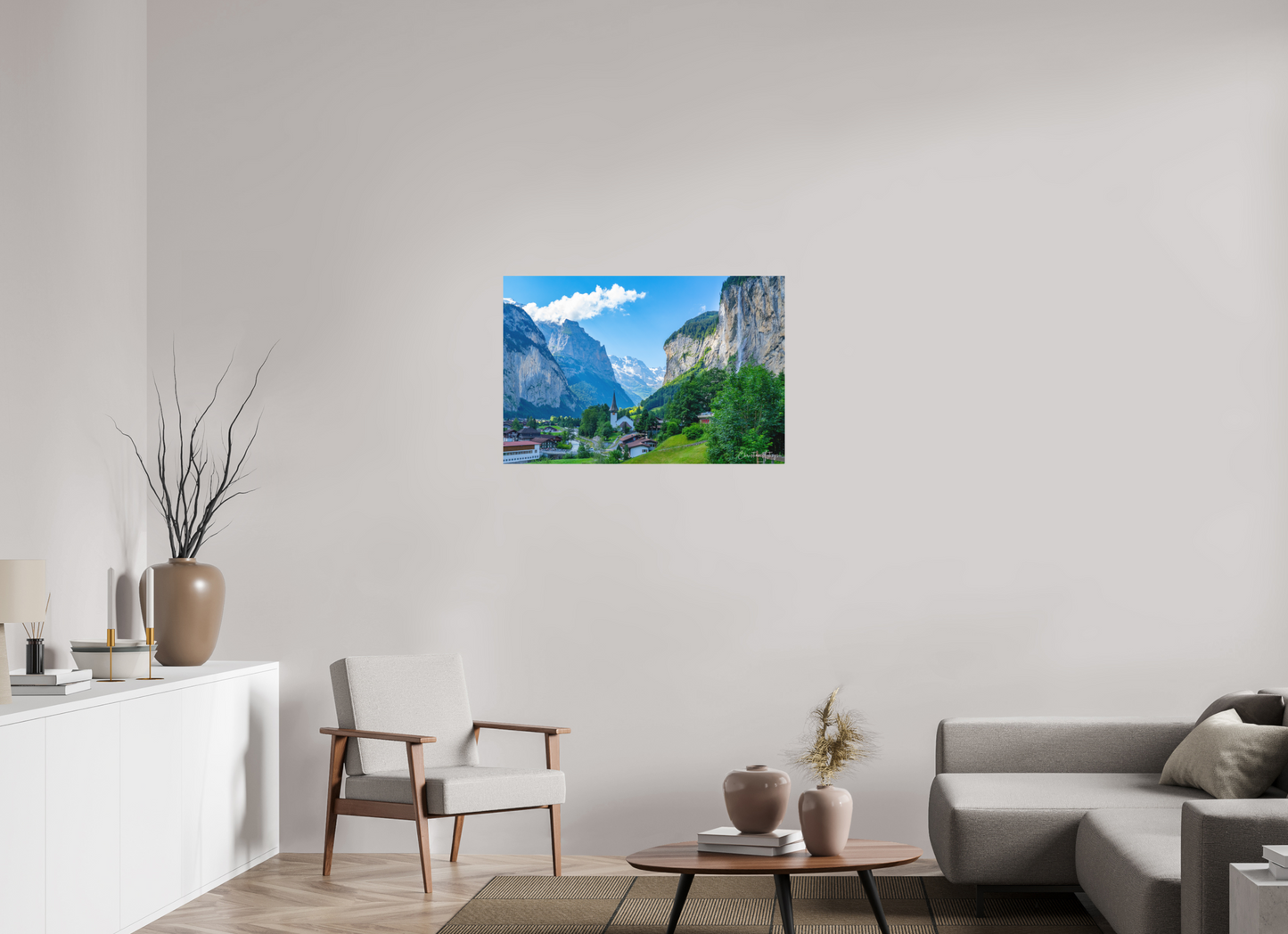 36 x 24″, Fuji Crystal DP II Matte Lauterbrunnen Valley