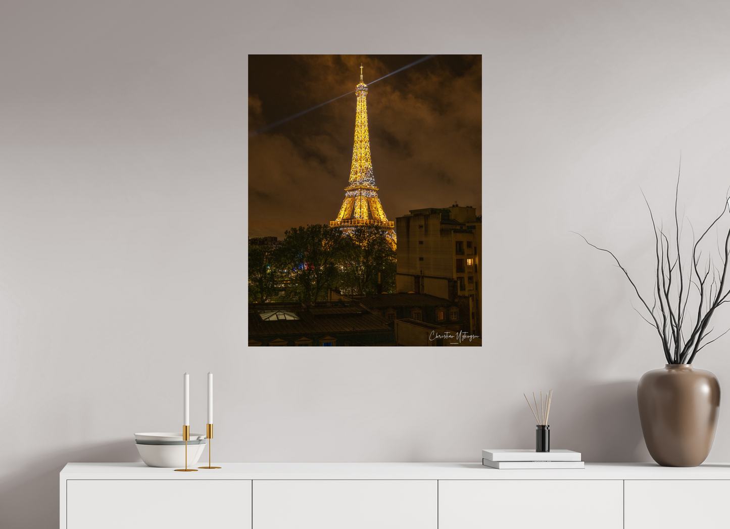 28 x 35″, Fuji Crystal DP II Glossy Spark of Paris