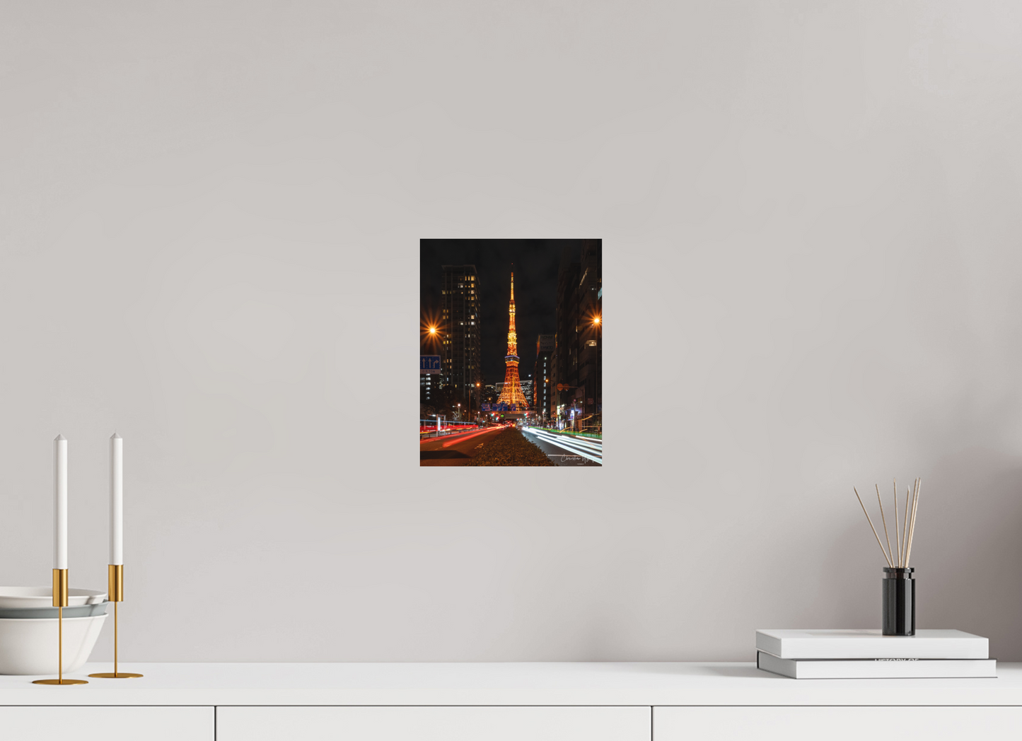 8 x 10″, Fuji Crystal DP II Matte Neon Meets Sky