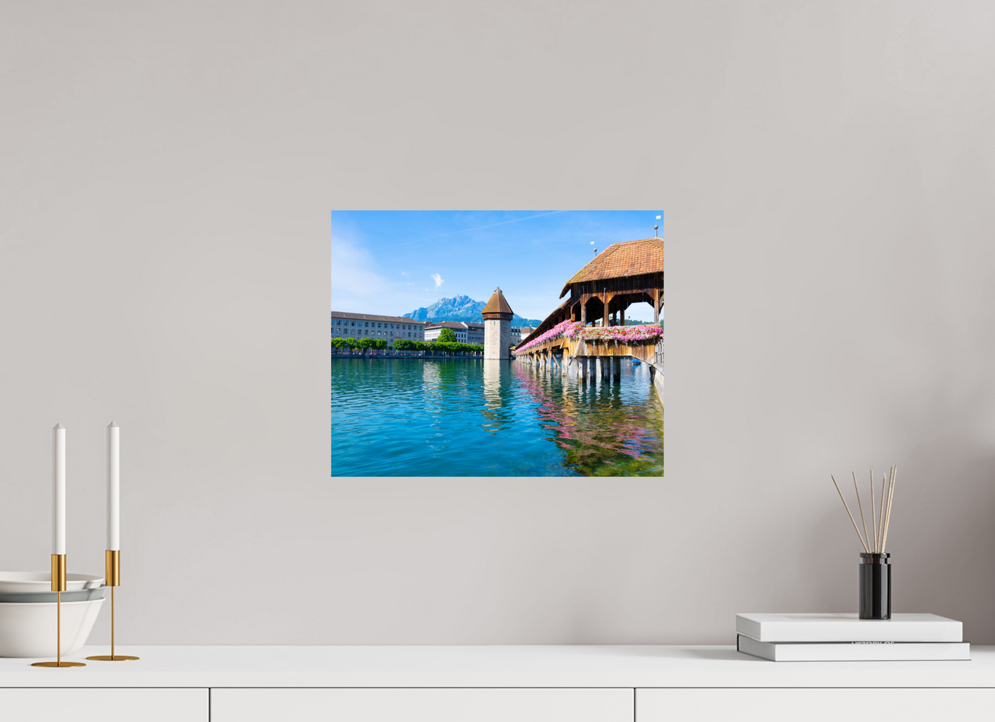 15 x 12″, Fuji Crystal DP II Glossy The Chapel Bridge