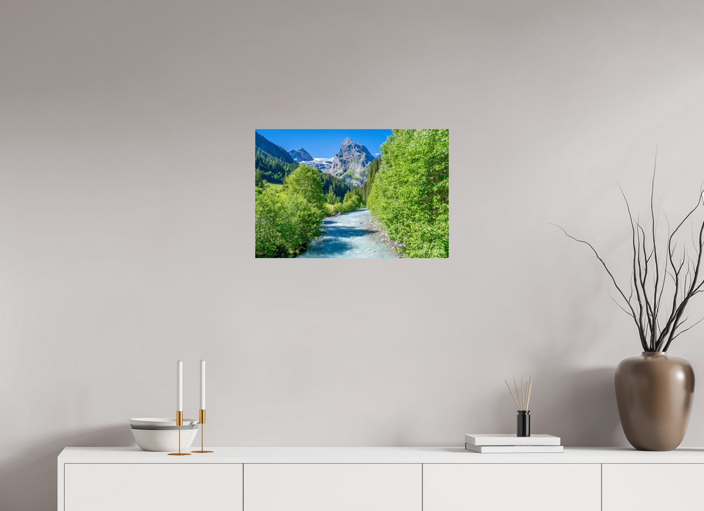 24 x 16″, Fuji Crystal DP II Glossy The Heart of the Alps