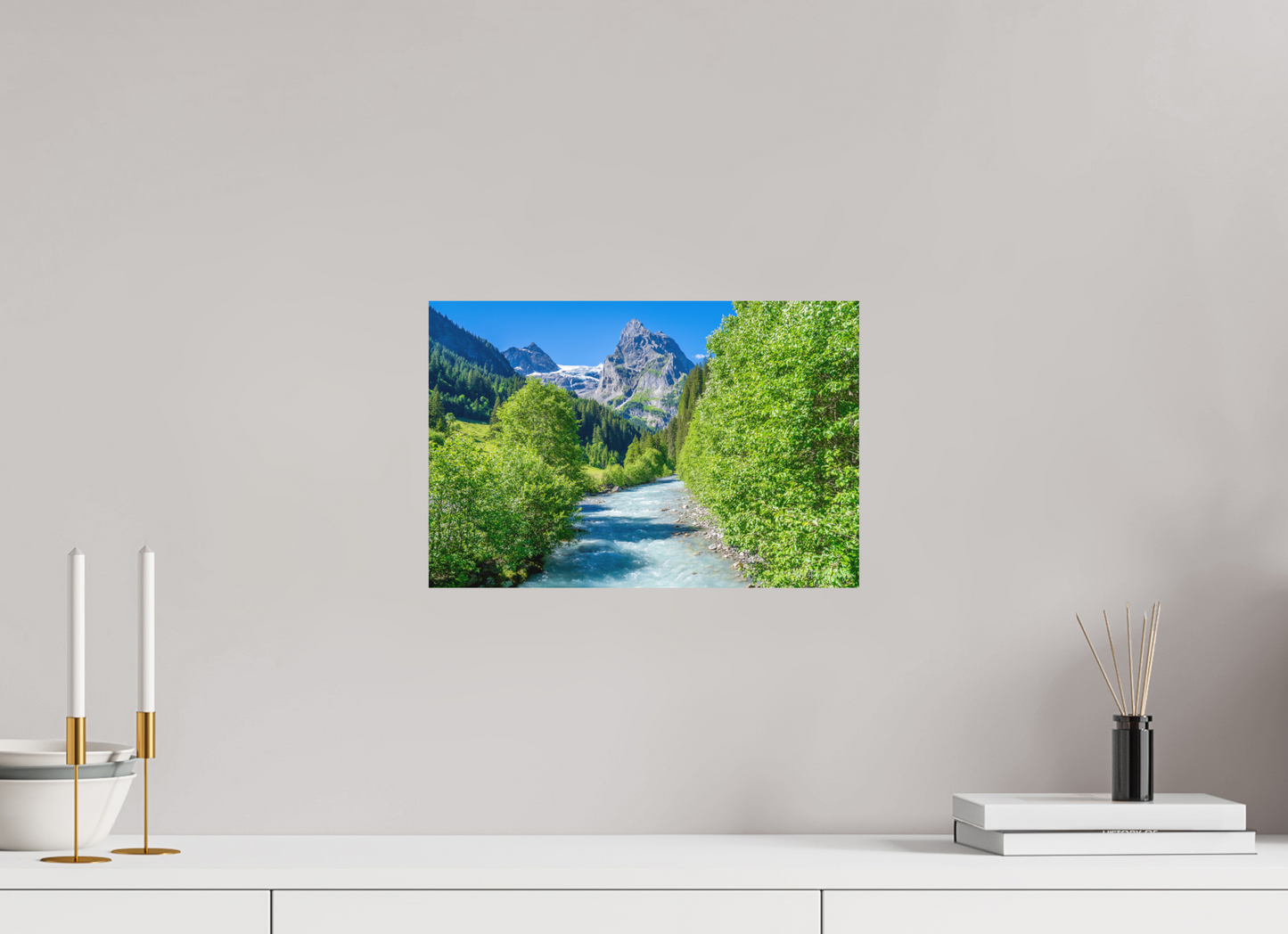15 x 10″, Fuji Crystal DP II Matte The Heart of the Alps