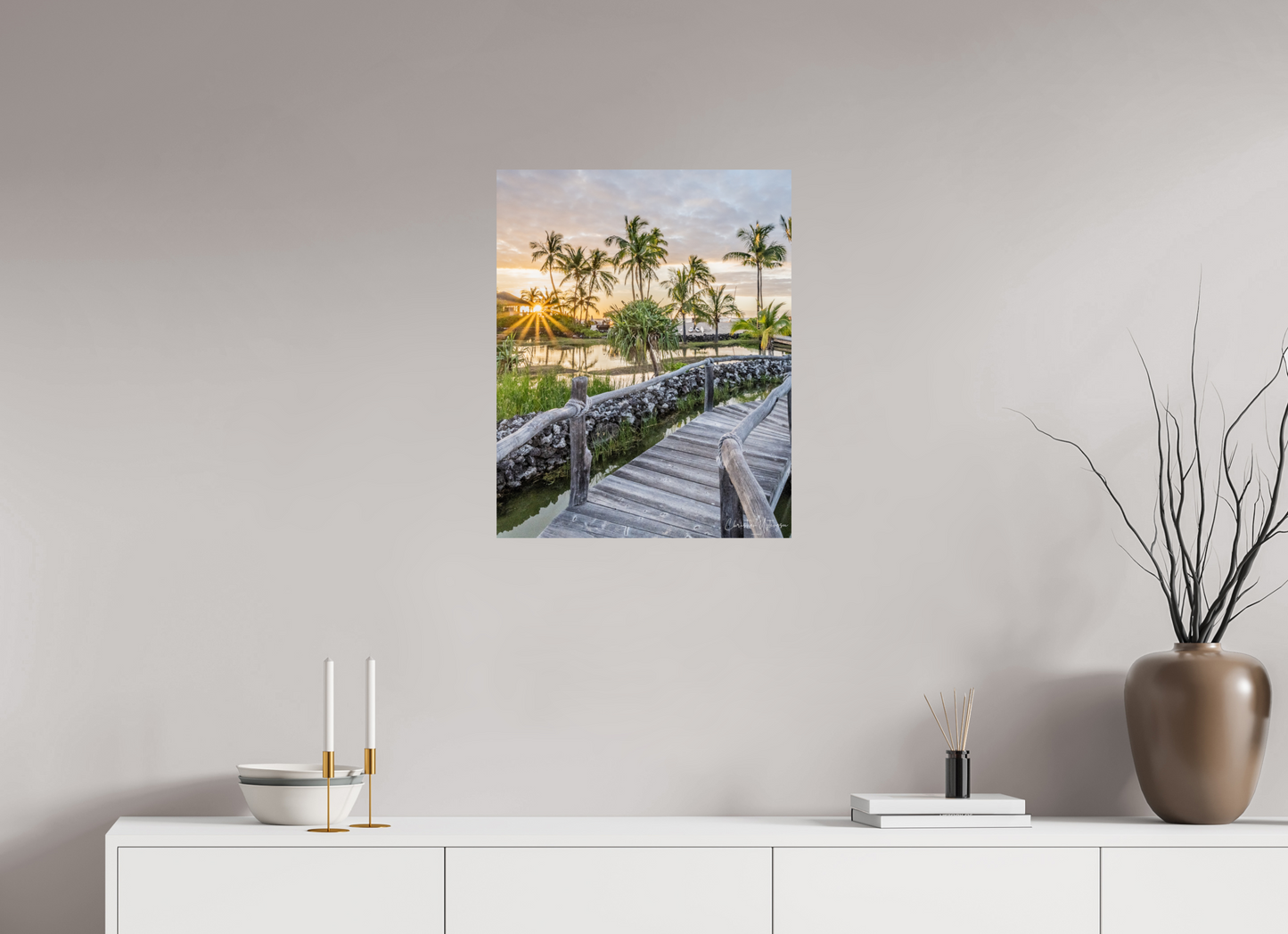 20 x 25″, Fuji Crystal DP II Glossy Sunburst Stillness