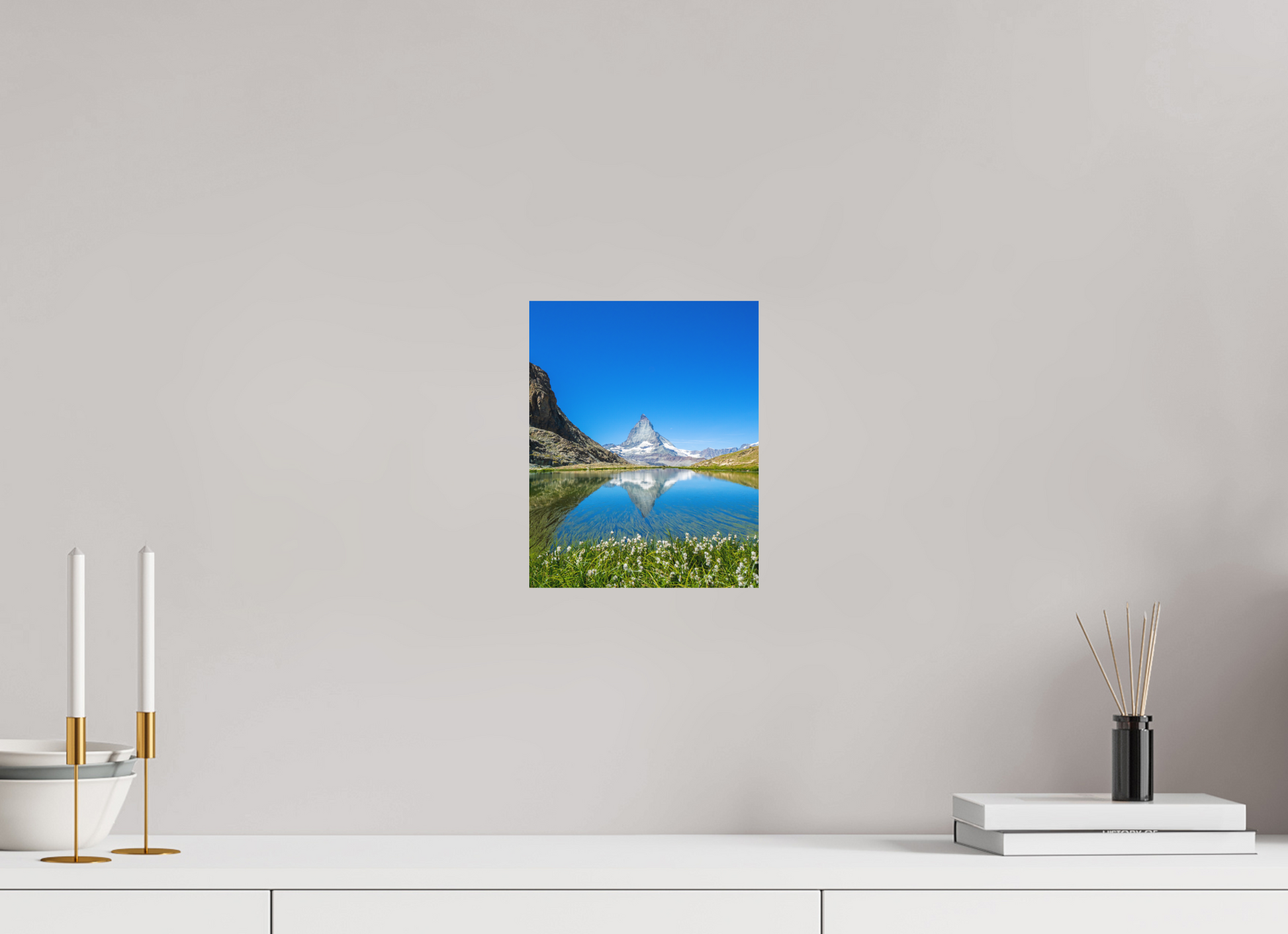 8 x 10″, Hahnemühle Photo Rag Bright White The Alpine Mirror