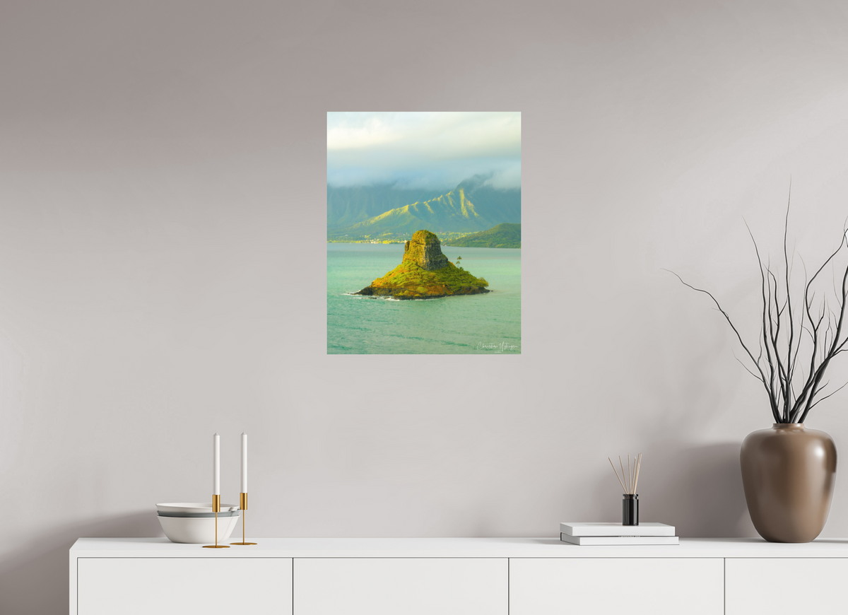 20 x 25″, Hahnemühle Photo Rag Bright White Morning Over Mokoliʻi