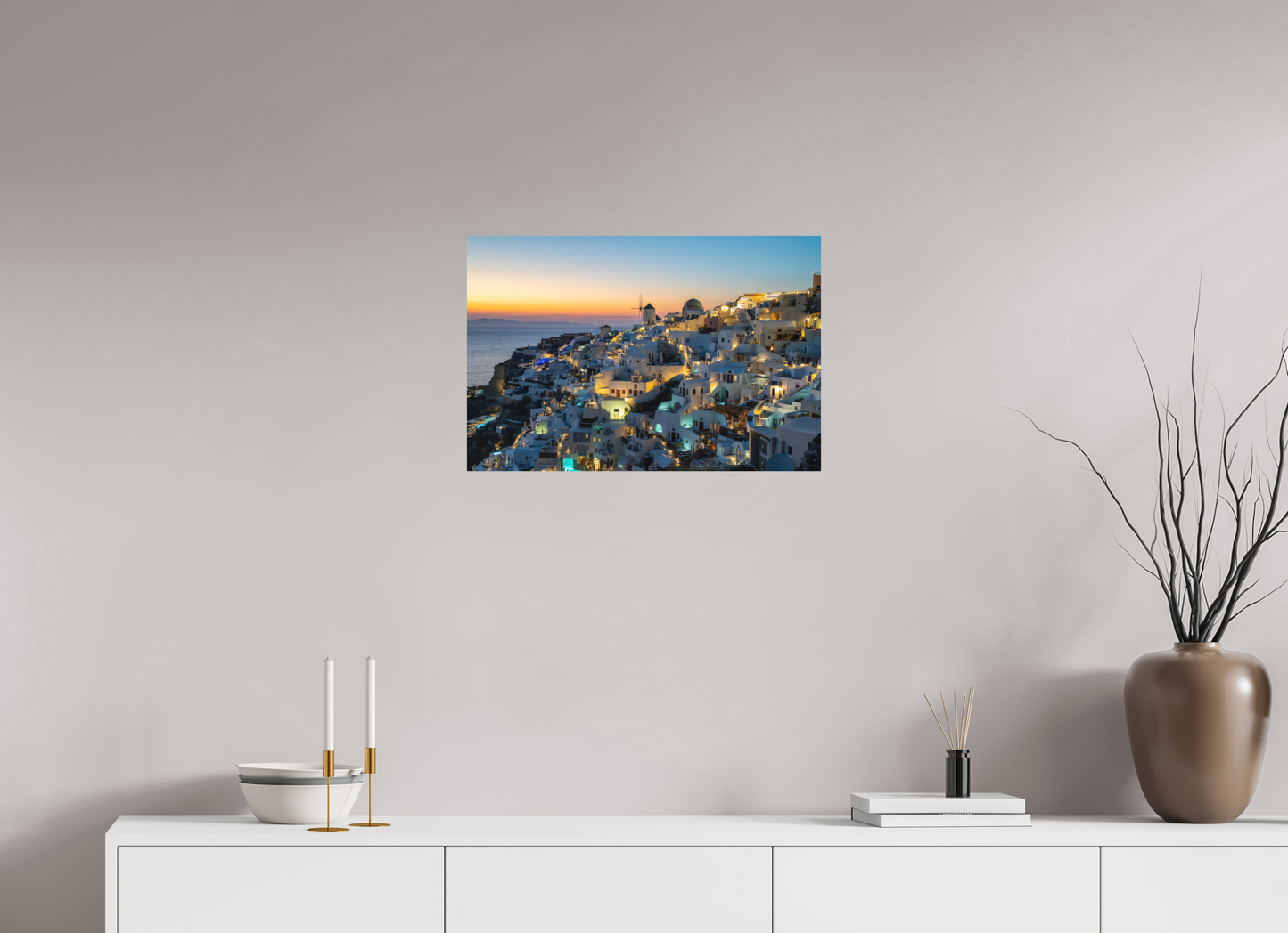 24 x 16″, Fuji Crystal DP II Matte Serene Santorini