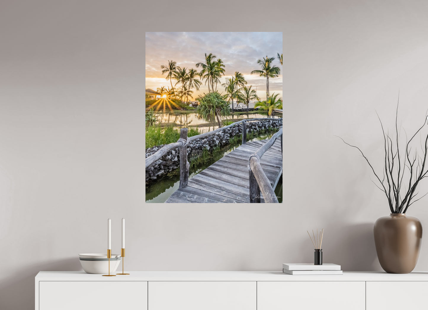 28 x 35″, Fuji Crystal DP II Glossy Sunburst Stillness