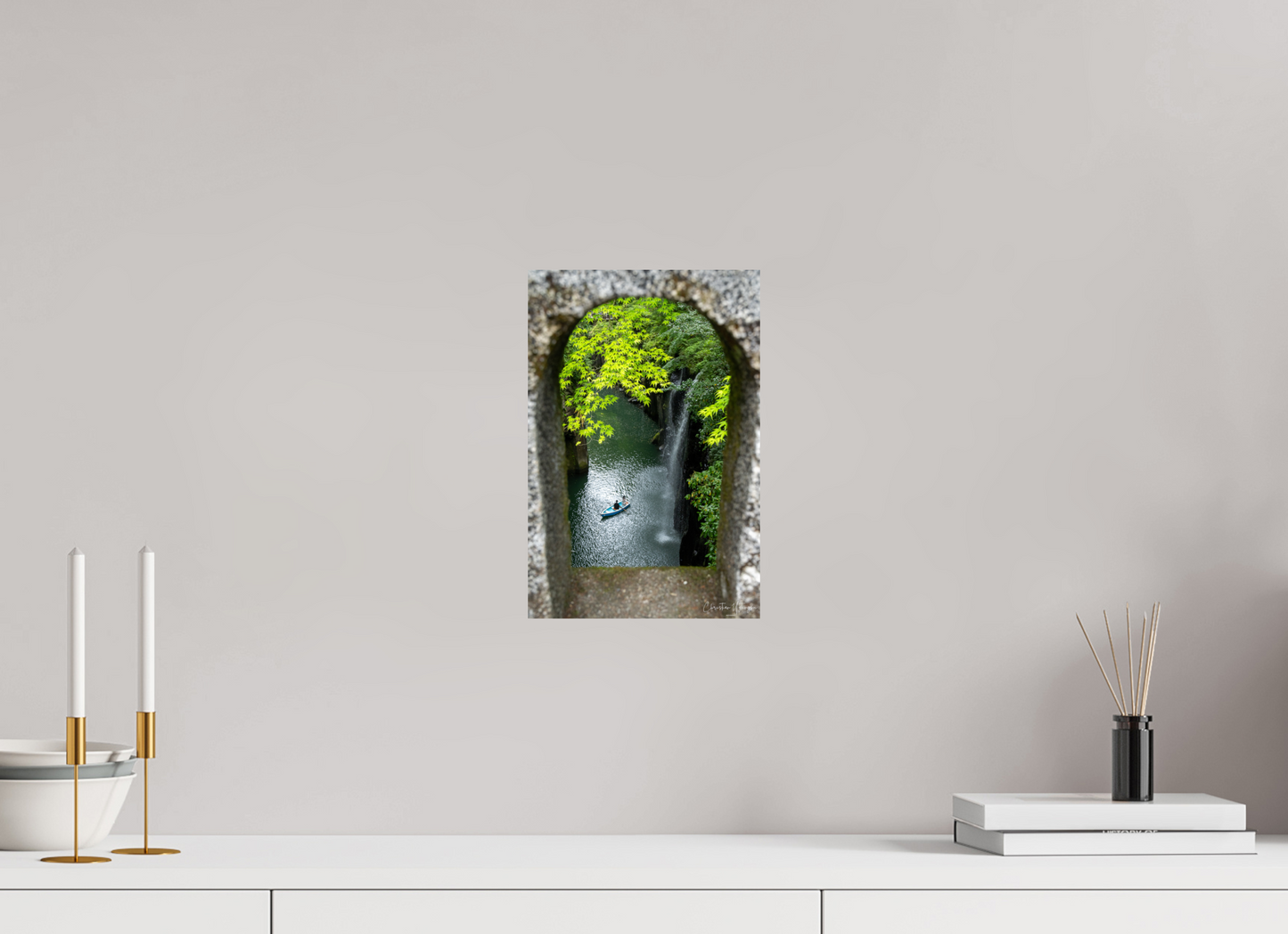8 x 12″, ChromaLuxe HD Metal Print The View Beyond