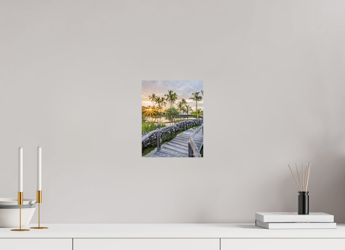 8 x 10″, Fuji Crystal DP II Glossy Sunburst Stillness