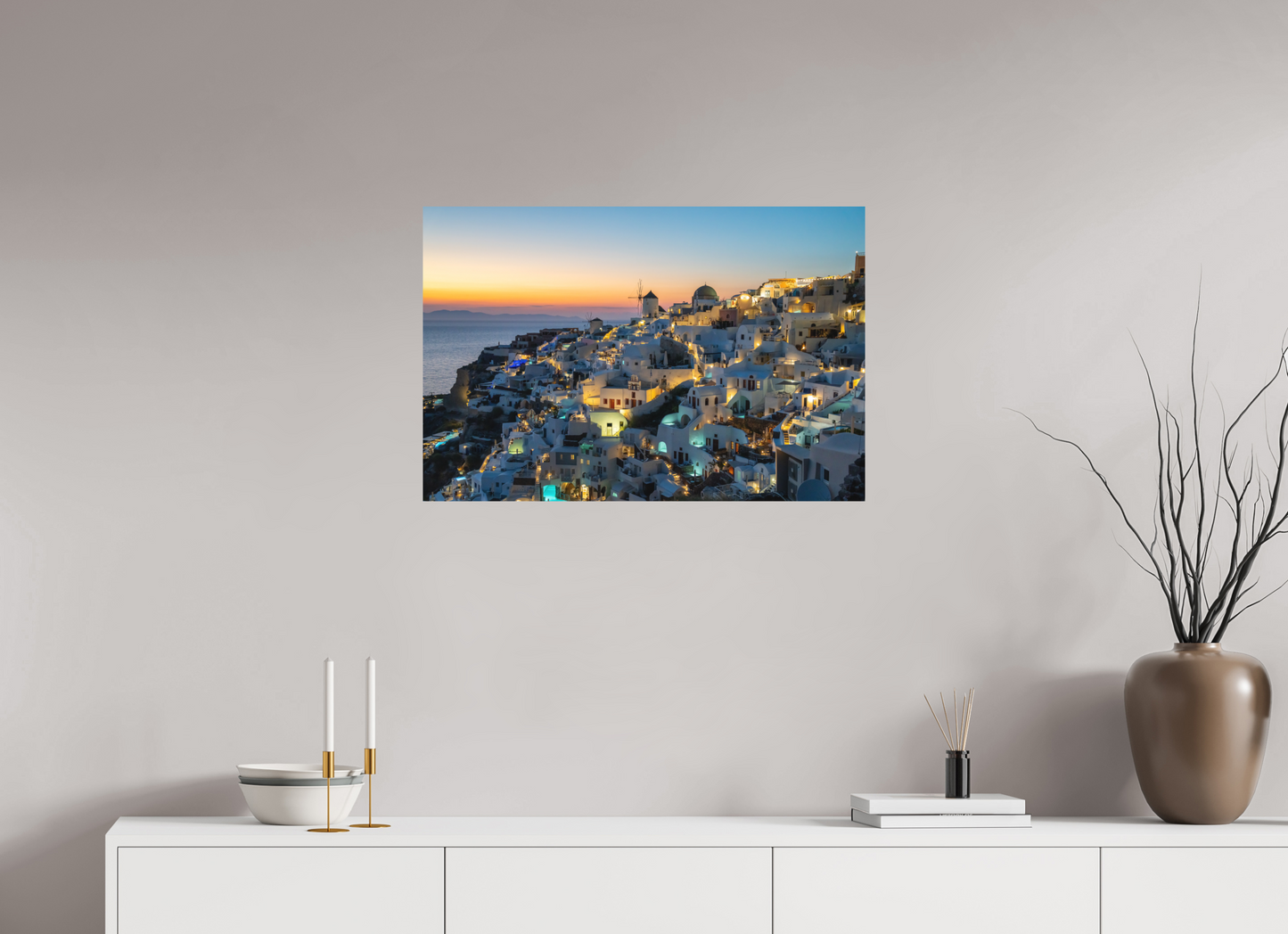 30 x 20″, Fuji Crystal DP II Matte Serene Santorini