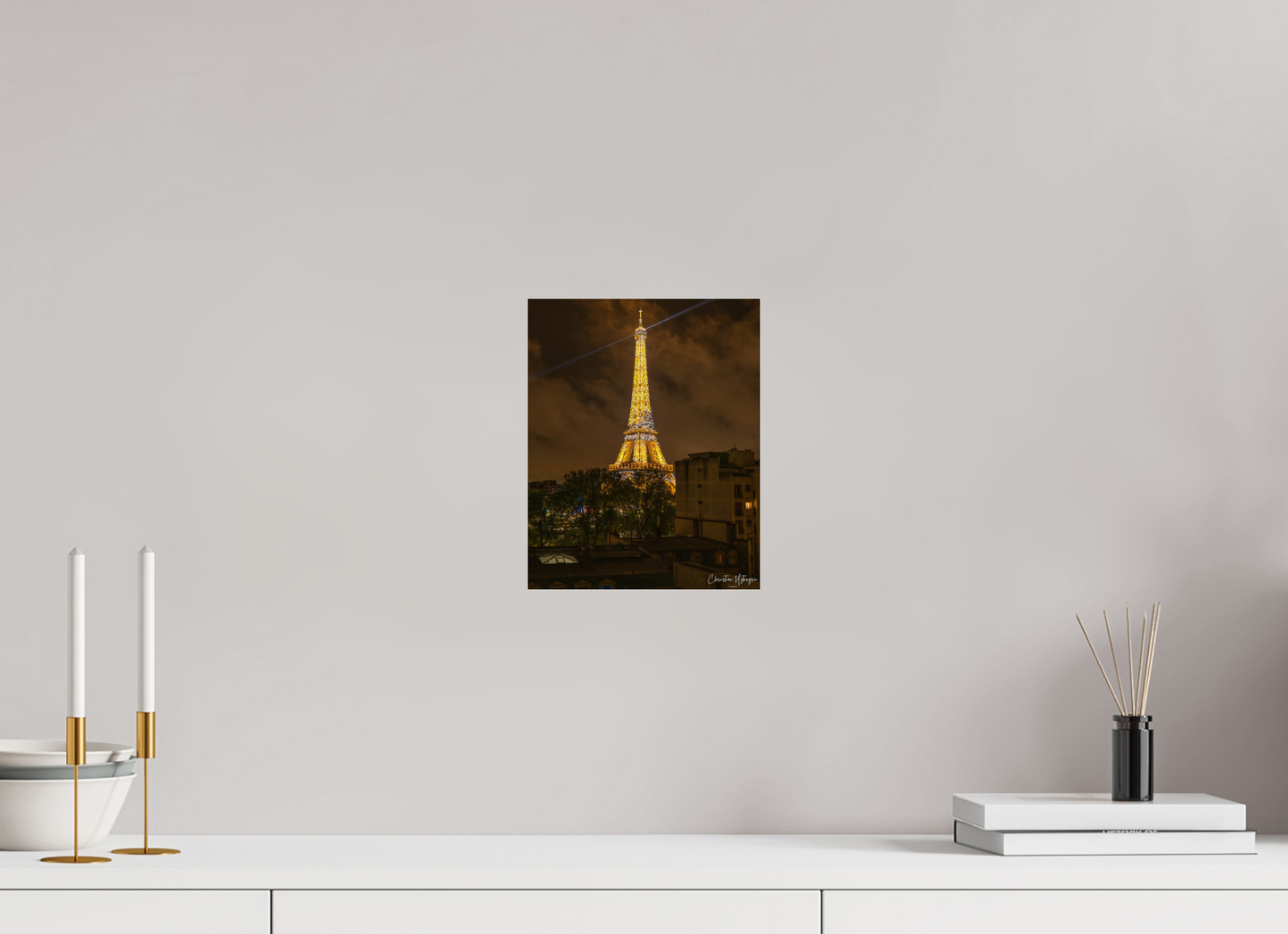 8 x 10″, Acrylic Glass 0.08mm Fuji Crystal Archive DP II Spark of Paris