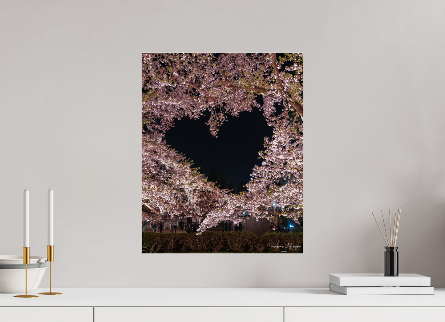 16 x 20″, Acrylic Glass 0.08mm Fuji Crystal Archive DP II Heart of Japan