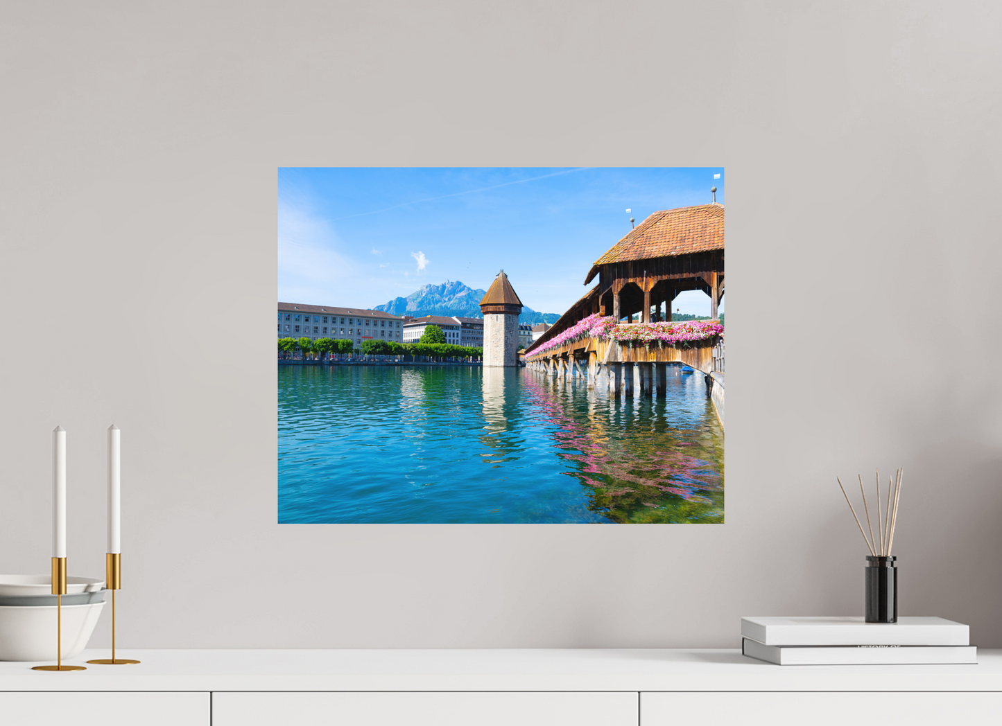 20 x 16″, Hahnemühle Photo Rag Bright White The Chapel Bridge