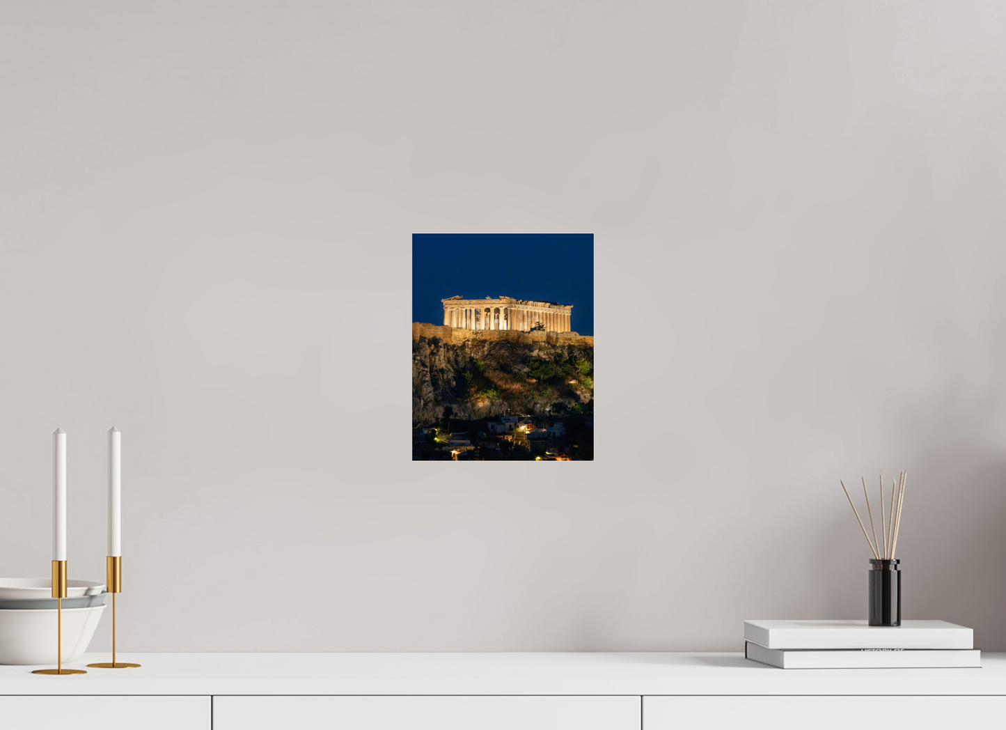 8 x 10″, Acrylic Glass 0.08mm Fuji Crystal Archive DP II Acropolis of Athens