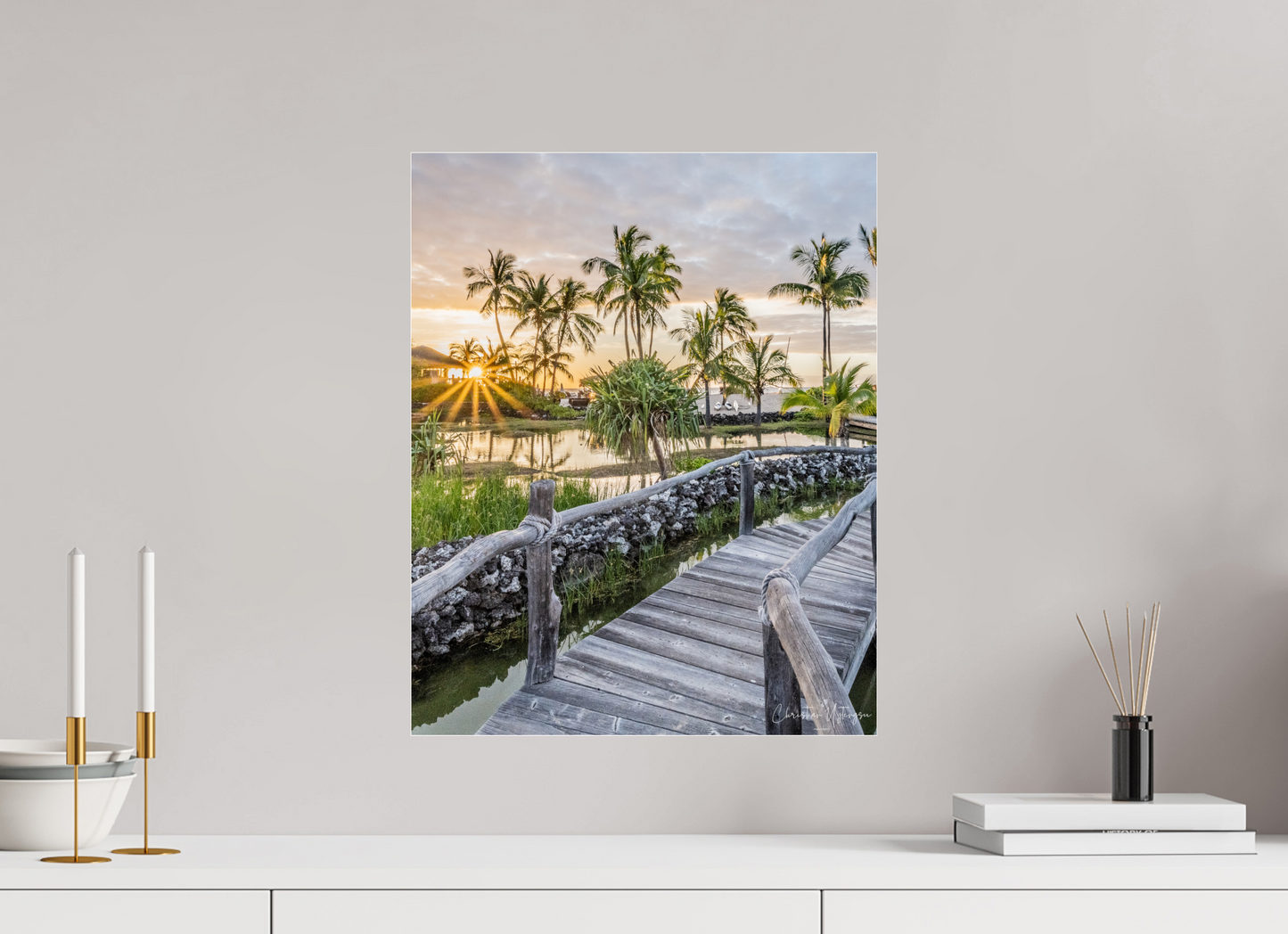 16 x 20″, Acrylic Glass 0.08mm Fuji Crystal Archive DP II Sunburst Stillness