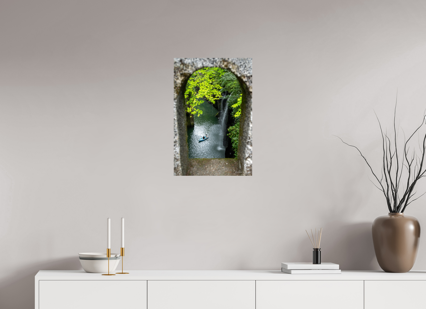 16 x 24″, ChromaLuxe HD Metal Print The View Beyond