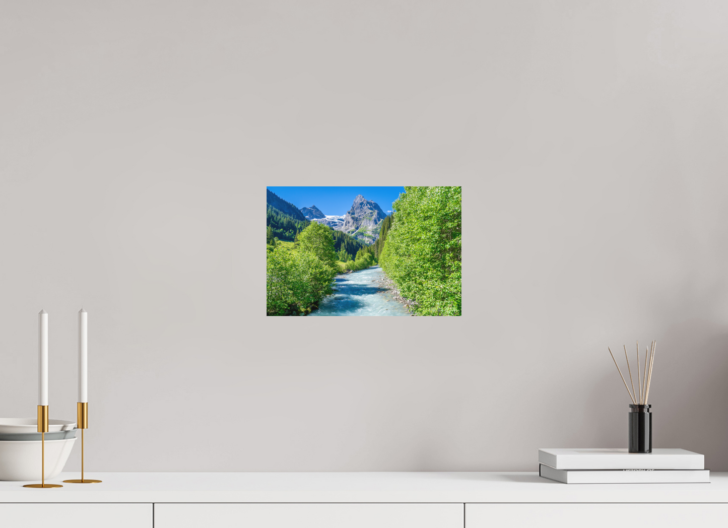 12 x 8″, Hahnemühle Photo Rag Bright White The Heart of the Alps