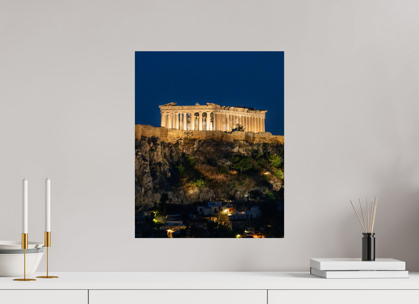 16 x 20″, Fuji Crystal DP II Glossy Acropolis of Athens