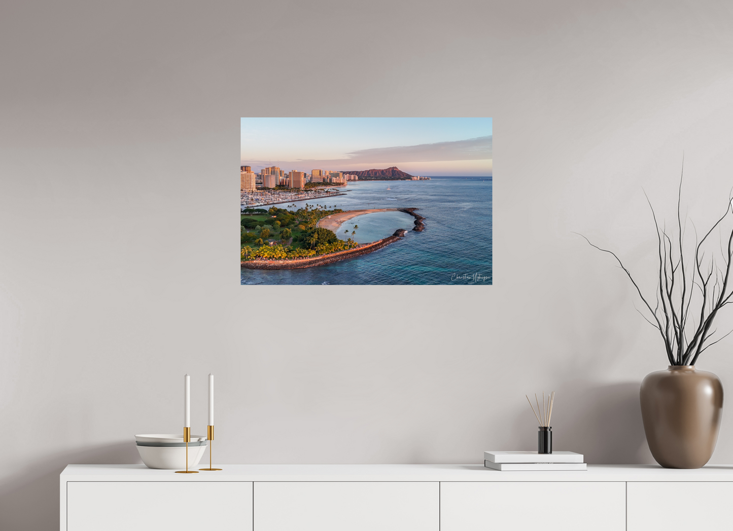 30 x 20″, Fuji Crystal DP II Glossy Crimson Horizon