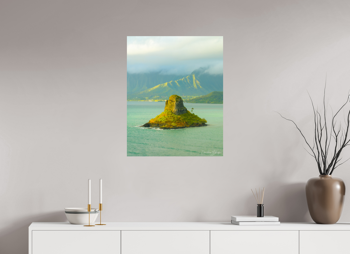 24 x 30″, Fuji Crystal DP II Glossy Morning Over Mokoliʻi