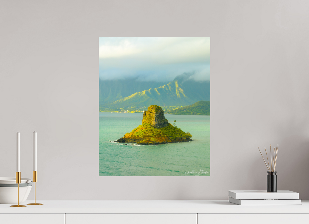 16 x 20″, ChromaLuxe HD Metal Print Morning Over Mokoliʻi