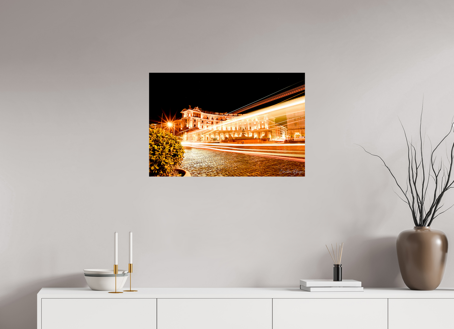 30 x 20″, Fuji Crystal DP II Glossy Flashing Lights