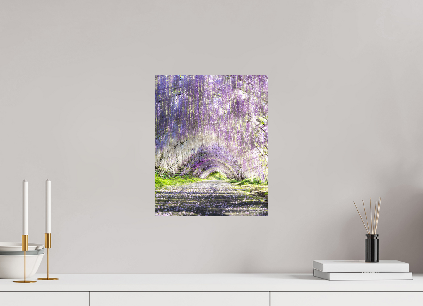 12 x 15″, Fuji Crystal DP II Glossy Wisteria Dreams