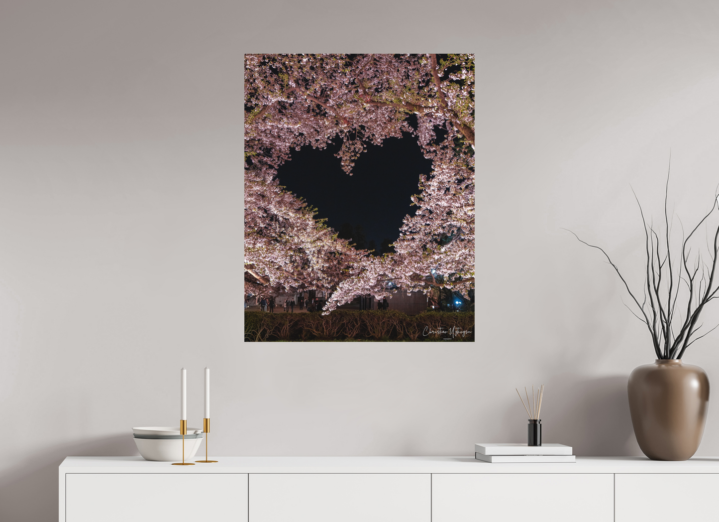 28 x 35″, Hahnemühle Photo Rag Bright White Heart of Japan