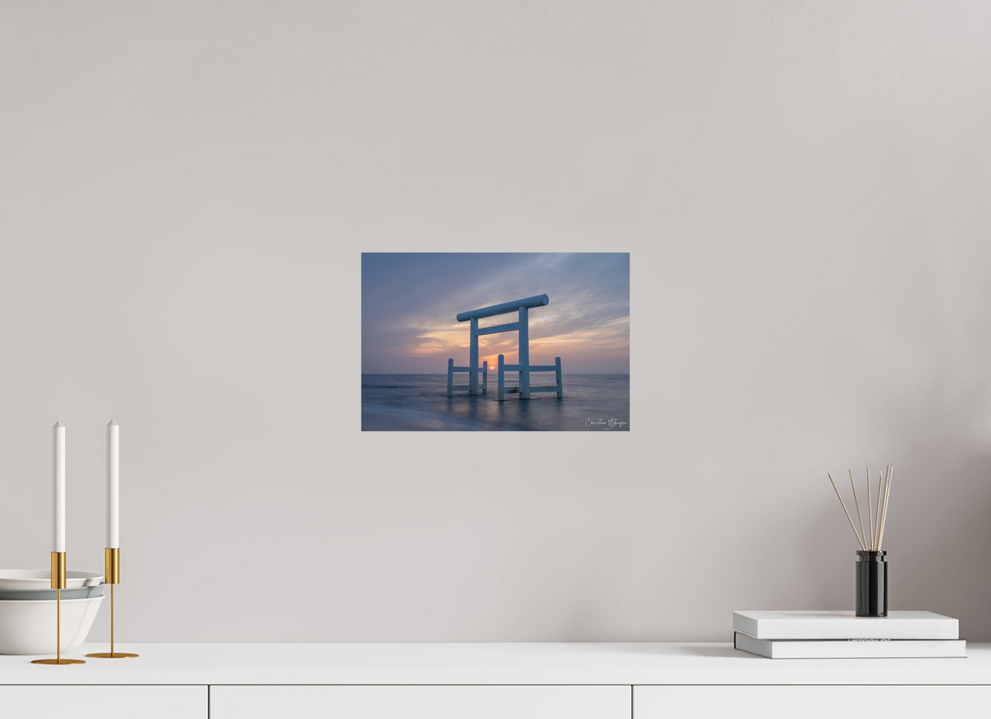 12 x 8″, ChromaLuxe HD Metal Print A Moment in Time