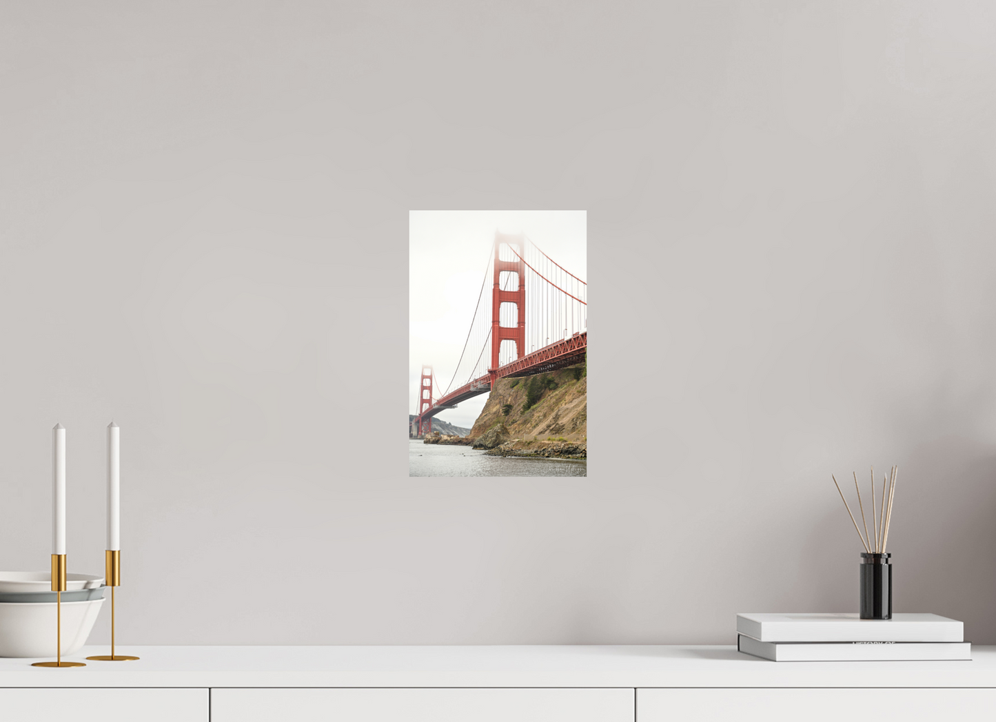 8 x 12″, Fuji Crystal DP II Glossy Steel in Stillness