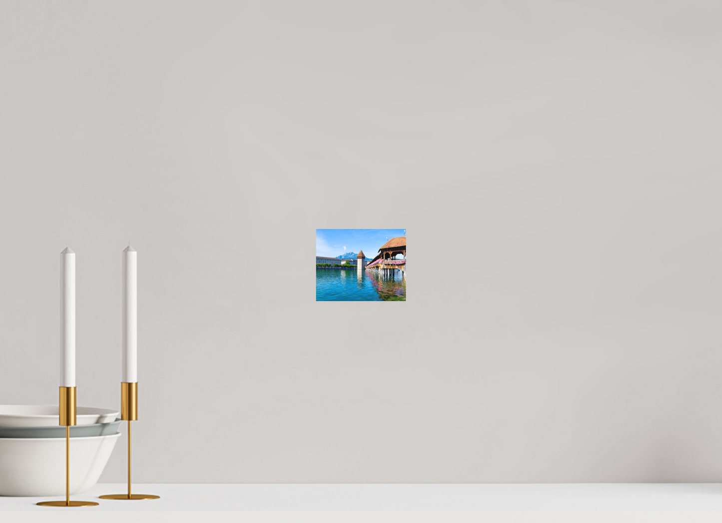 5 x 4″, Hahnemühle Photo Rag Bright White The Chapel Bridge