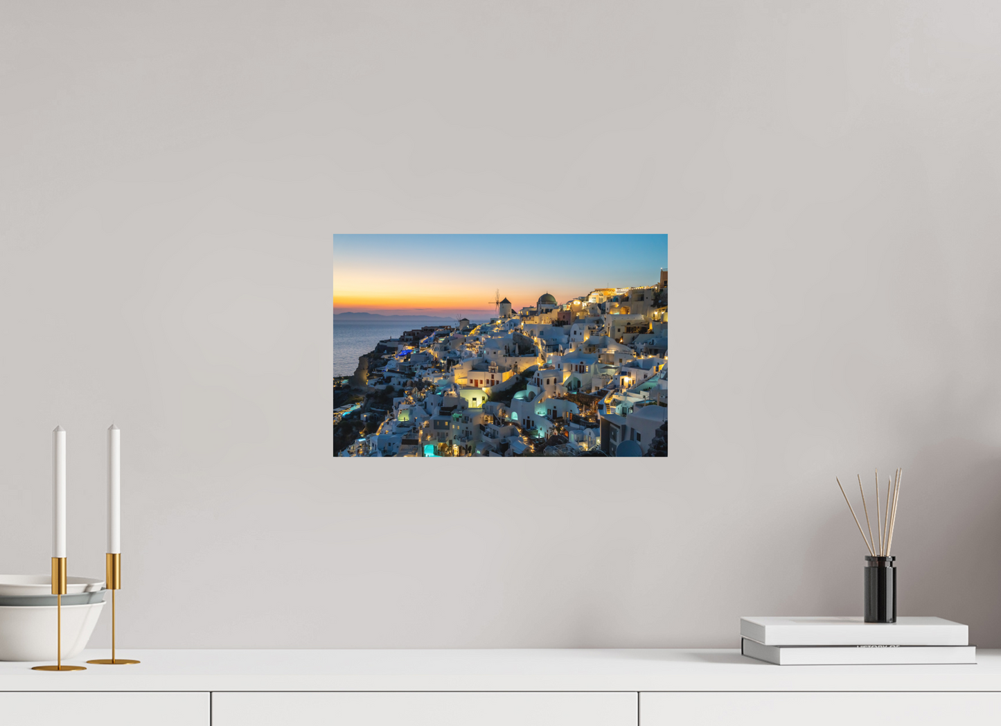 15 x 10″, Hahnemühle Photo Rag Bright White Serene Santorini