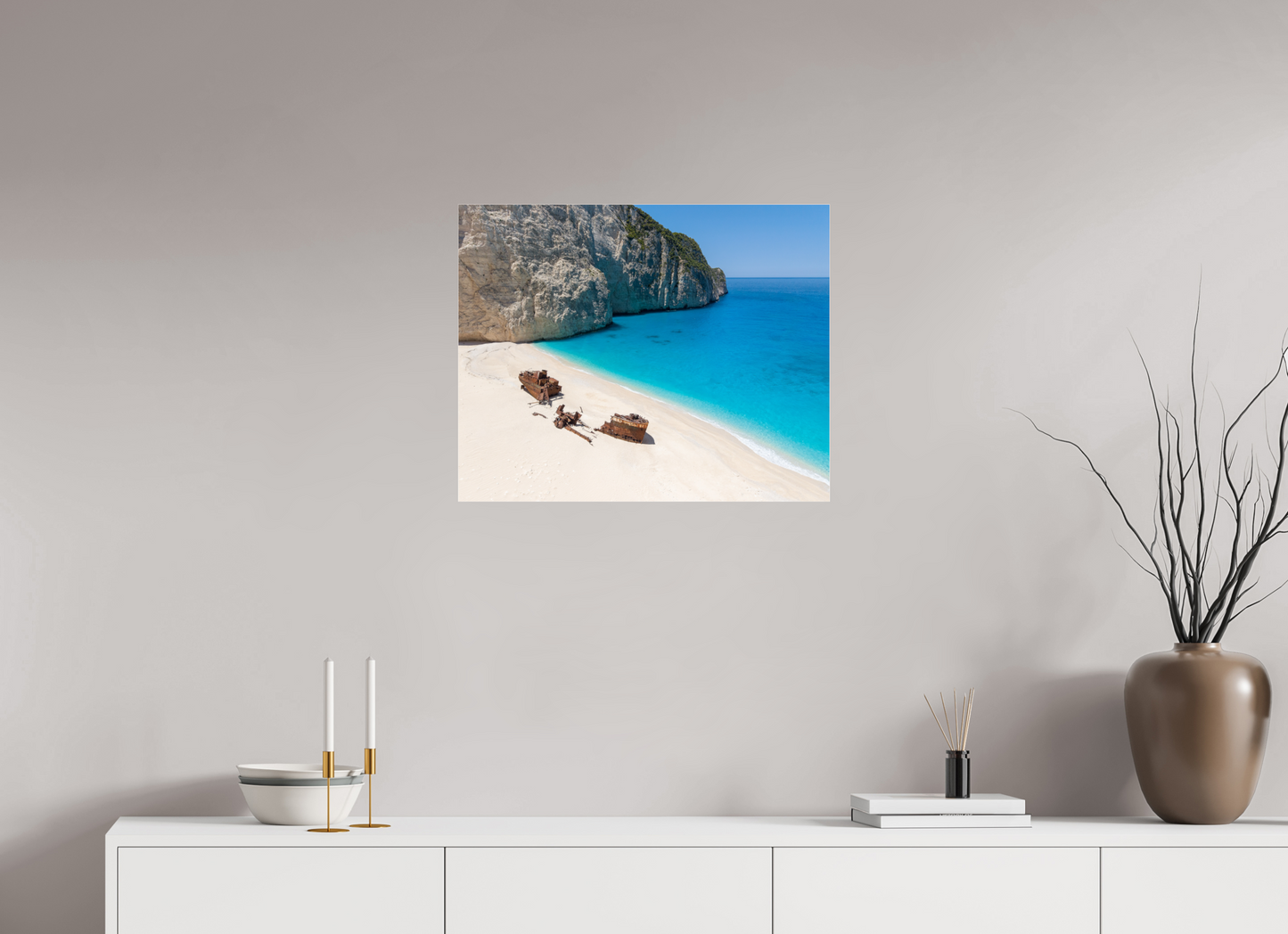 25 x 20″, Acrylic Glass 0.08mm Fuji Crystal Archive DP II Shipwreck Beach