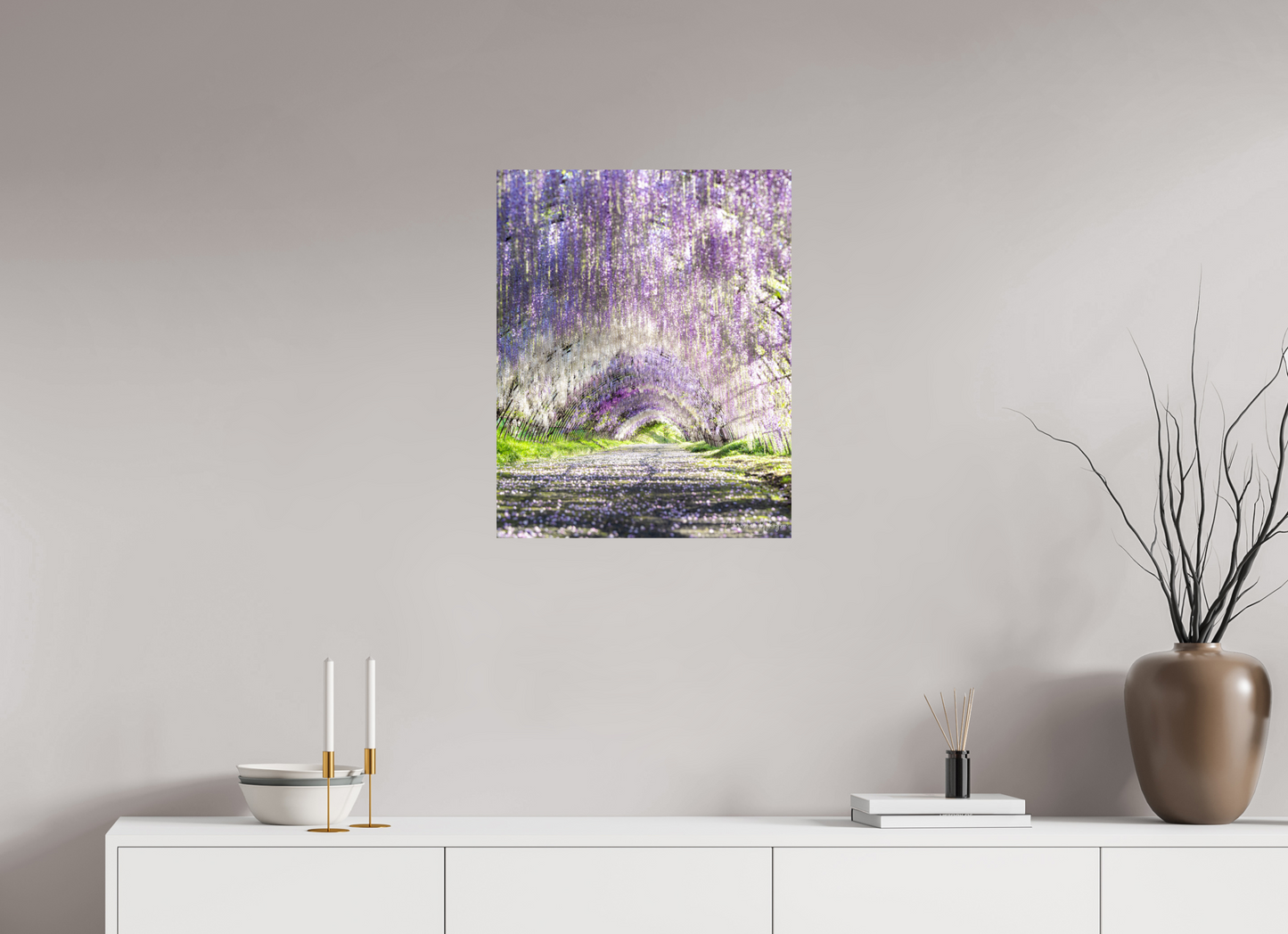 20 x 25″, Fuji Crystal DP II Glossy Wisteria Dreams
