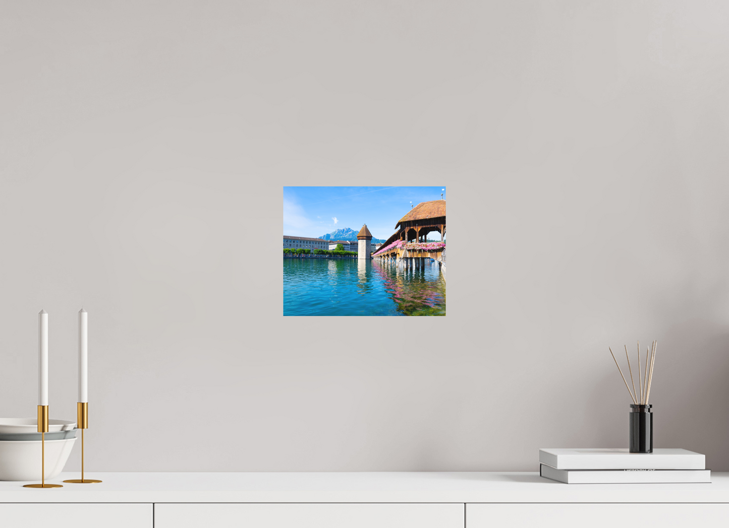 10 x 8″, Fuji Crystal DP II Matte The Chapel Bridge
