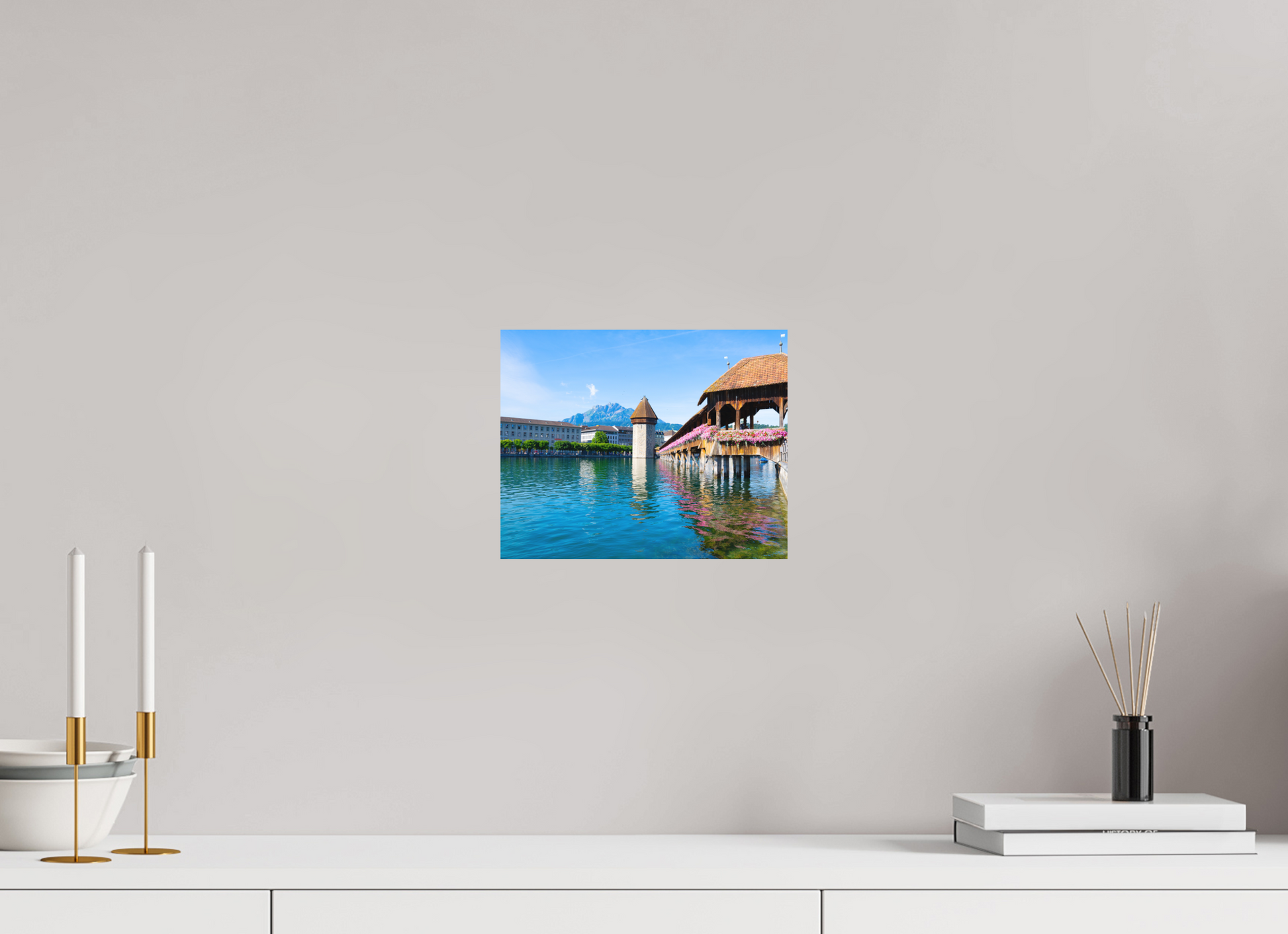 10 x 8″, Fuji Crystal DP II Matte The Chapel Bridge
