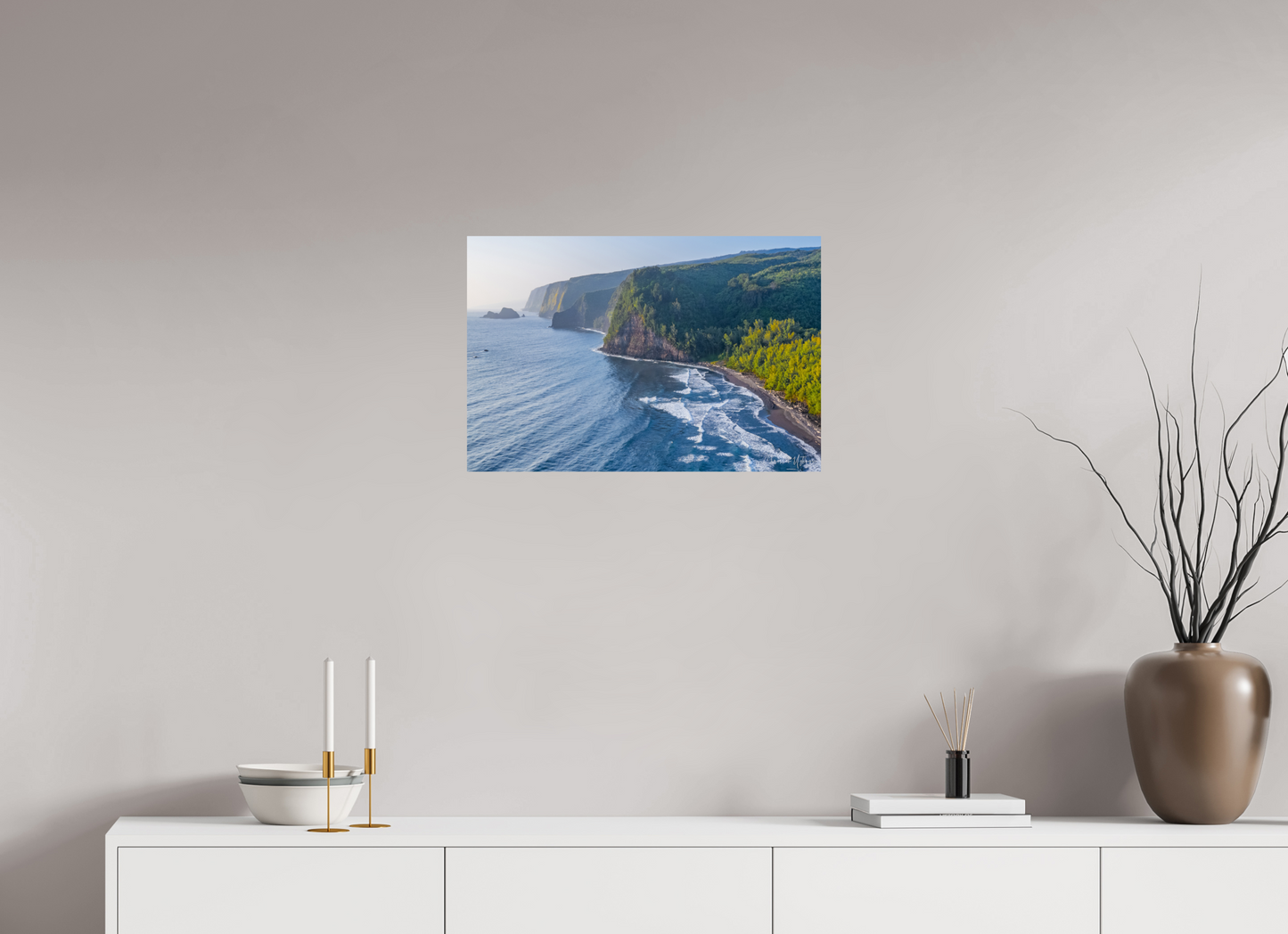 Soaring Above Pololū