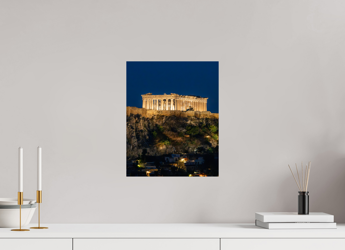 12 x 15″, Fuji Crystal DP II Glossy Acropolis of Athens