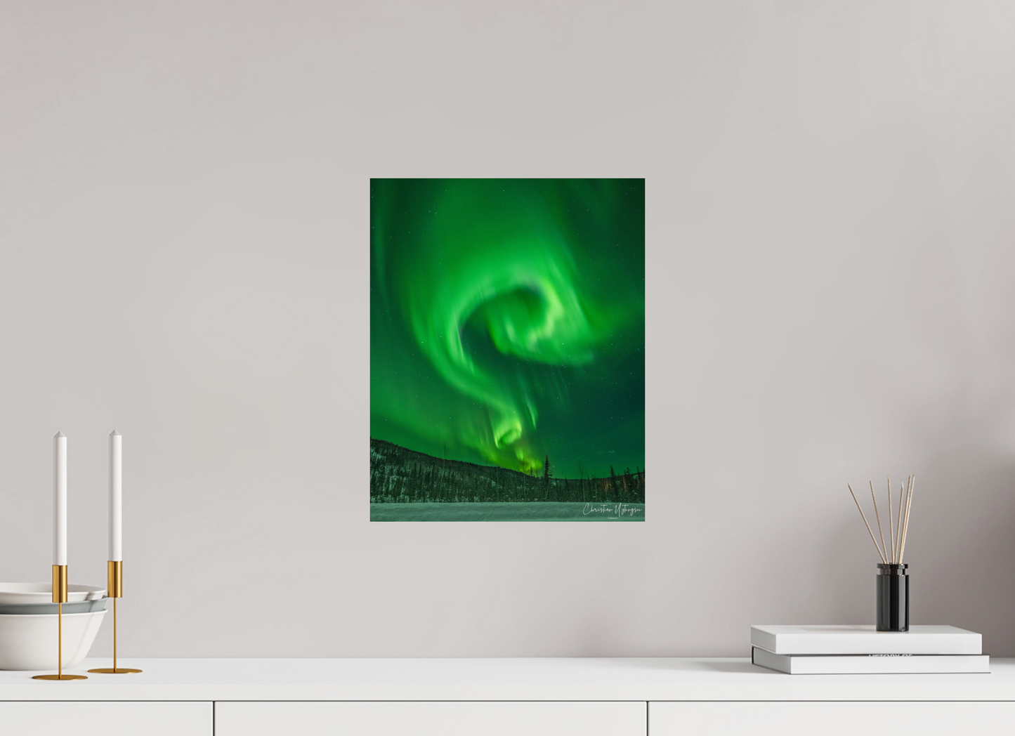 12 x 15″, ChromaLuxe HD Metal Print Into the Unknown